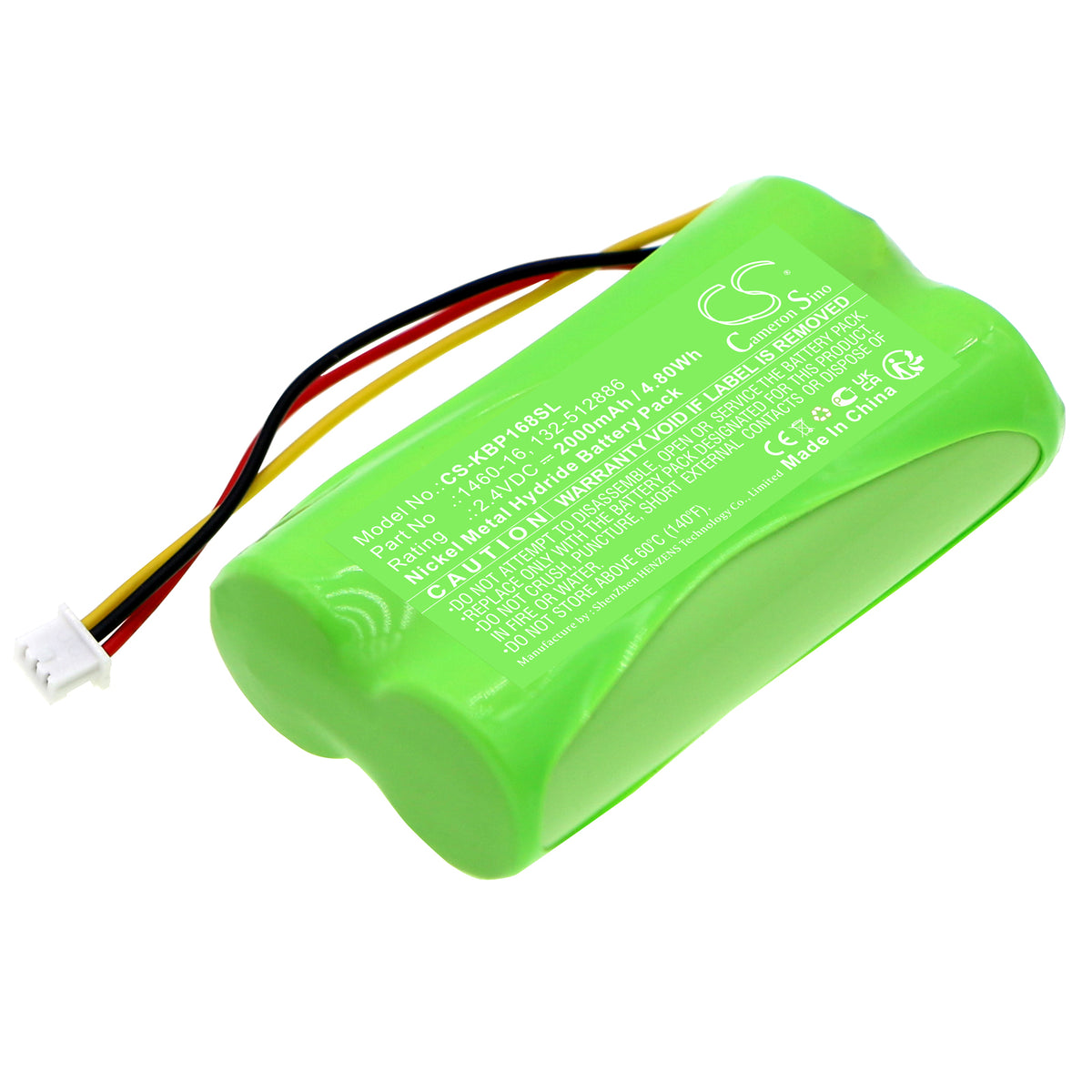 Replacement Battery for Kaba Programmer 1460 – Door Lock – 2000mAh / 2.4V