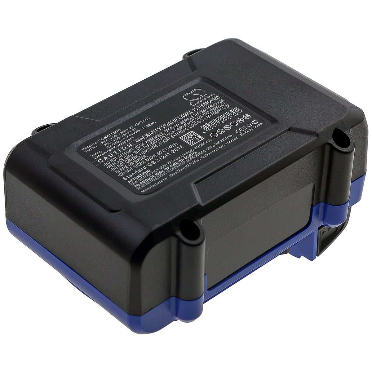 Replacement Battery for Kobalt KRAD 1224B-03 – Power Tool – 3000mAh / 24V
