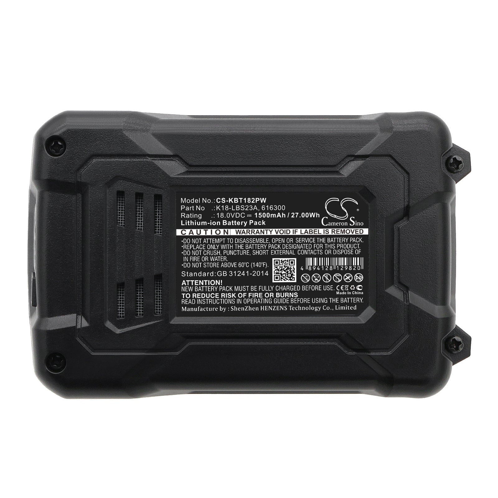 Replacement Battery for Kobalt K18LD-26A – Power Tool – 1500mAh / 18V - image 5