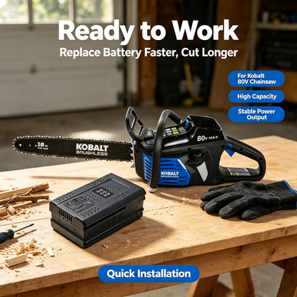 Replacement Battery for Kobalt – Power Tool – 4000mAh / 80V