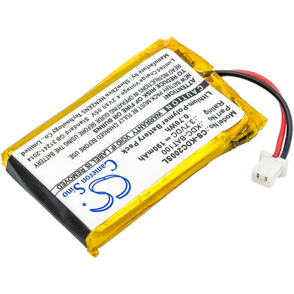 Replacement Battery for KOAMTAC KDC-100 – Barcode Scanner – 190mAh / 3.7V - image 2