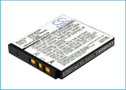 Replacement Battery for BenQ  DC E1050t – Camera – 720mAh / 2.7Wh / 3.7V