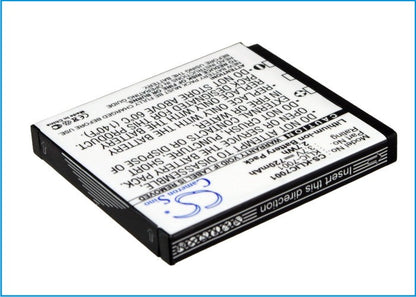 Replacement Battery for Ordro  DC-T200 – Camera – 720mAh / 2.7Wh / 3.7V
