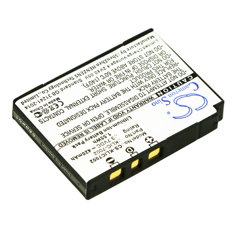 Replacement Battery for Kodak EasyShare V530 – Camera – 420mAh / 3.7V - image 2