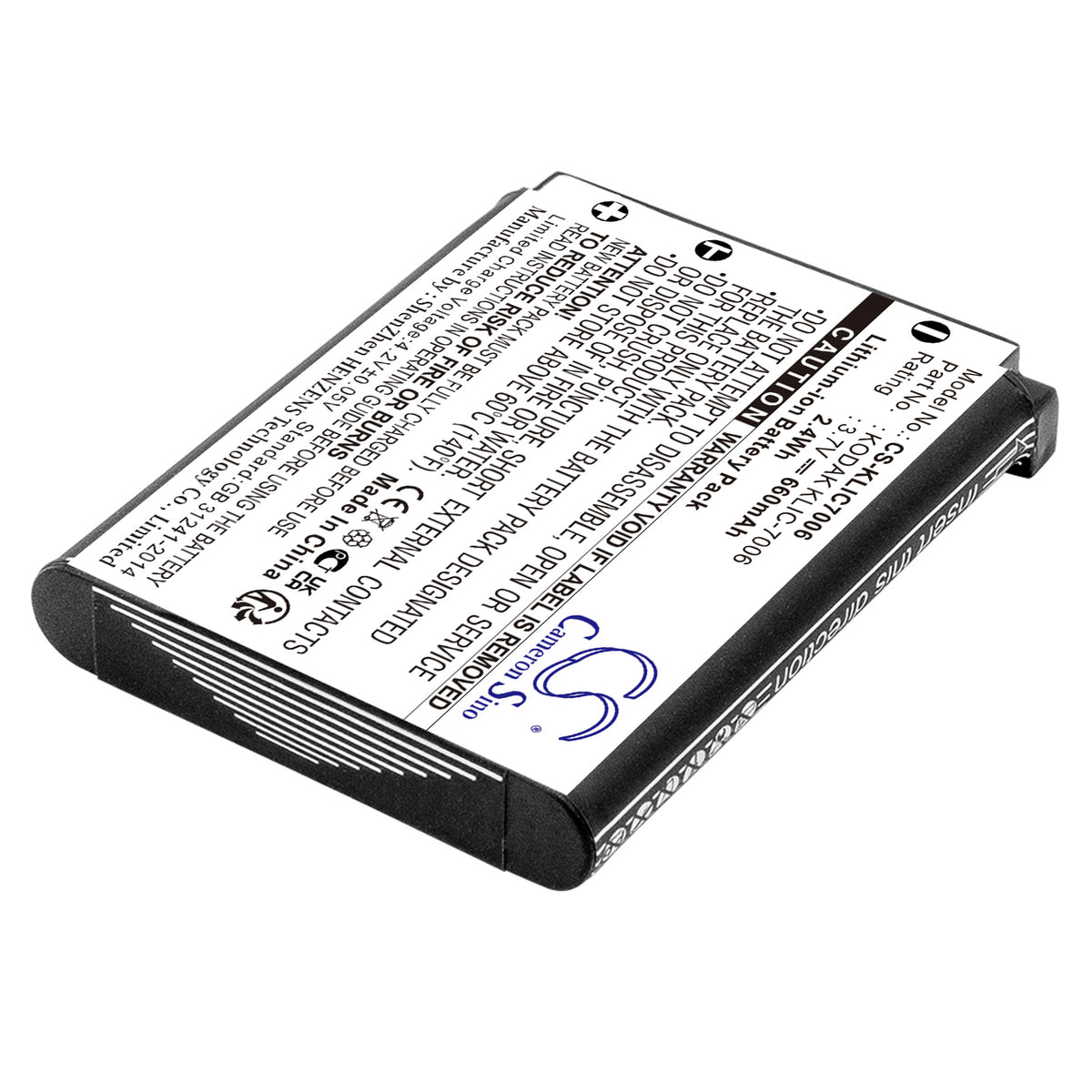 Replacement Battery for Kodak | Ricoh EasyShare M22 – Camera – 660mAh / 3.7V