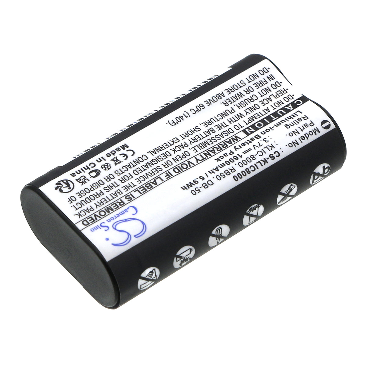 Replacement Battery for Medion | Ricoh | Kodak | JAY-tech MD41066 – Camera – 1600mAh / 3.7V