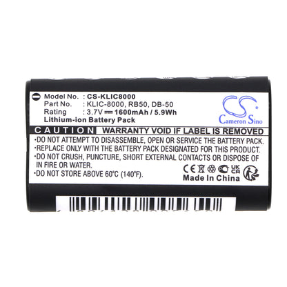 Replacement Battery for Medion | Ricoh | Kodak | JAY-tech MD41066 – Camera – 1600mAh / 3.7V