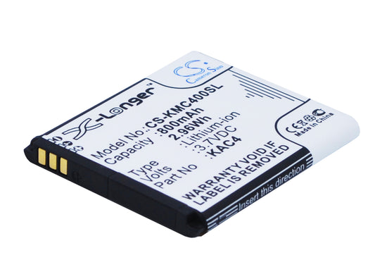 Replacement Battery for KAZAM | MaxCom Life Senioren C4 – Mobile, SmartPhone – 800mAh / 3.7V