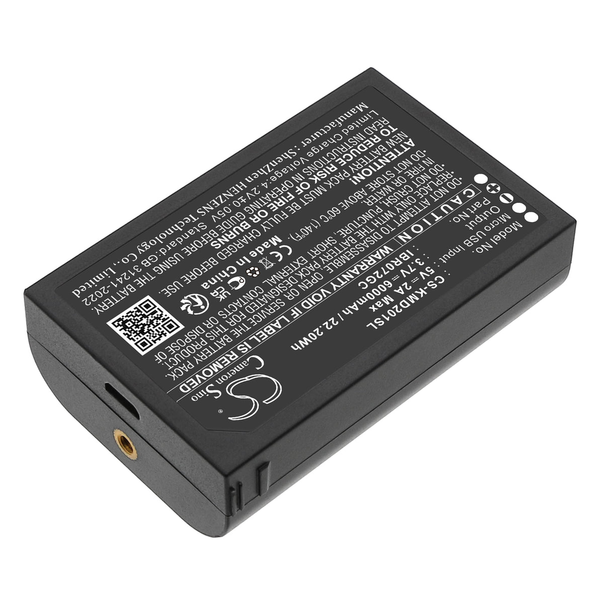 Replacement Battery for IES kami – Home Security Camera – 6000mAh / 3.7V