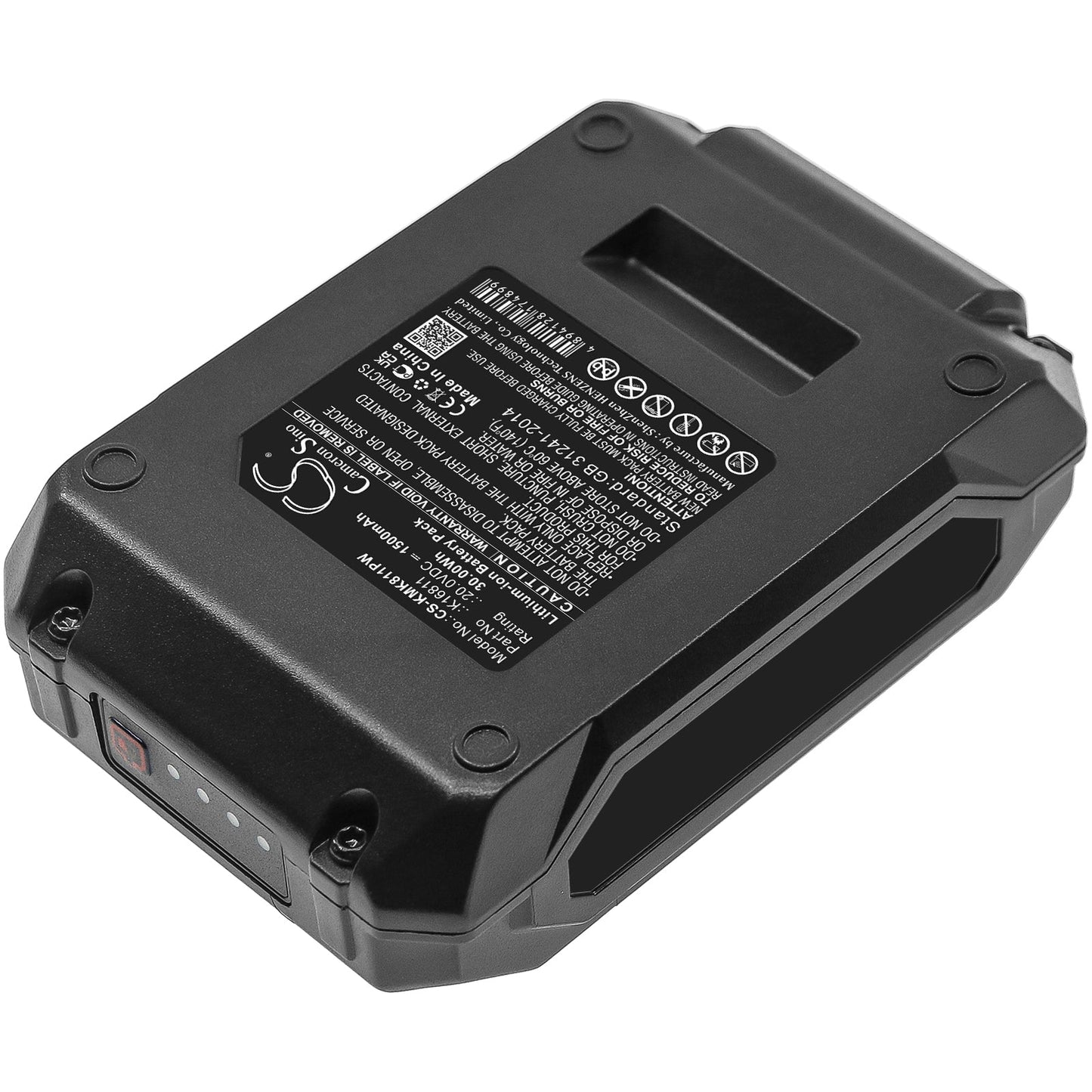 Replacement Battery for Kimo  6 Inch Cordless Chainsaw – Power Tools – 1500mAh / 30.00Wh / 20.0V