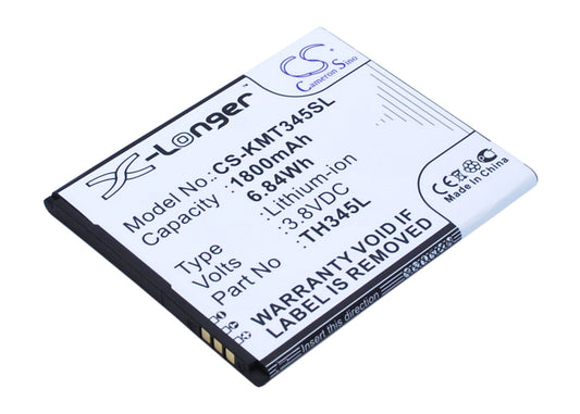 Replacement Battery for Allview | KAZAM C6 – Mobile, SmartPhone – 1800mAh / 3.8V