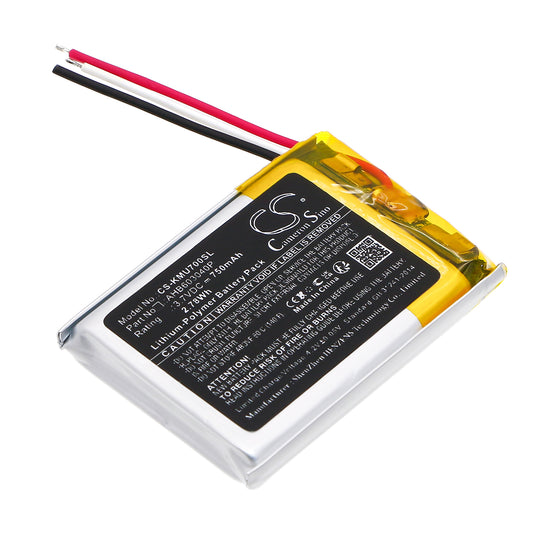 Replacement Battery for KEF Mu7 – Wireless Headset – 750mAh / 3.7V