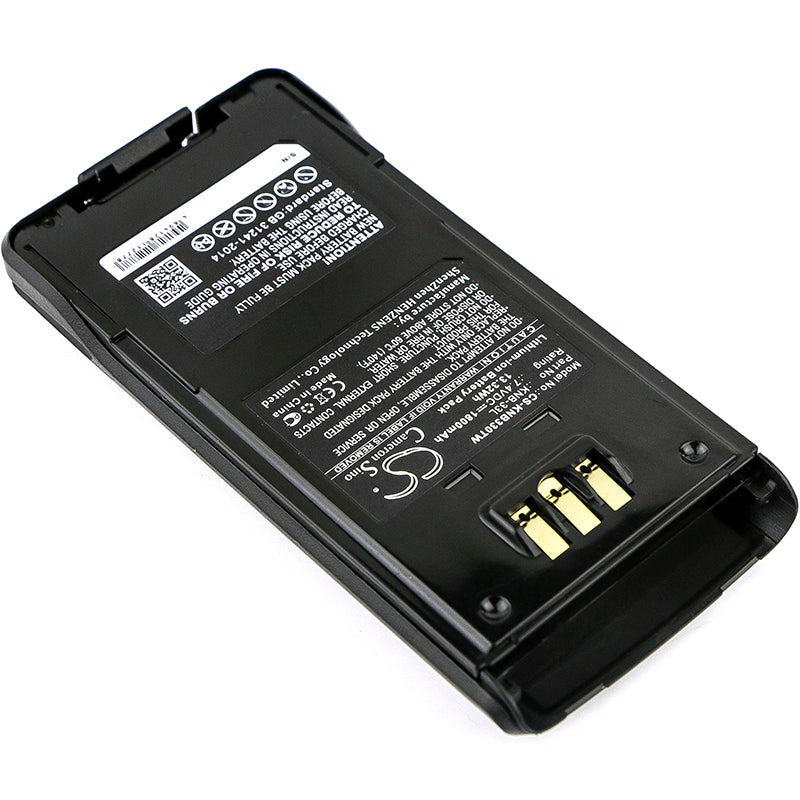 Replacement Battery for Kenwood  TK-2180 – Two-Way Radio – 1800mAh / 13.32Wh / 7.4V