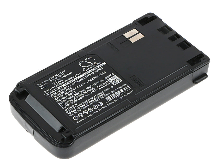 Replacement Battery for Kenwood TK-2118 – Two-Way Radio – 600mAh / 7.2V - image 1