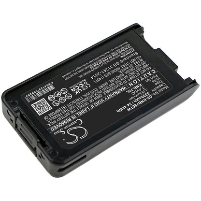Replacement Battery for Kenwood  NX-220 – Two-Way Radio – 3300mAh / 24.42Wh / 7.4V