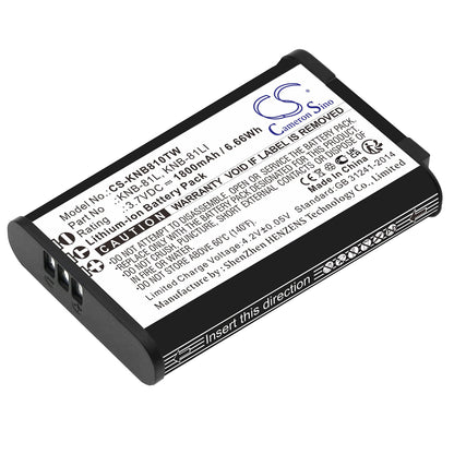 Replacement Battery for Kenwood NX-P500 – Two-Way Radio – 1800mAh / 3.7V - image 1