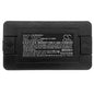 Replacement Battery for Karcher  RC3 Vacuum – 2600mAh / 37.44Wh