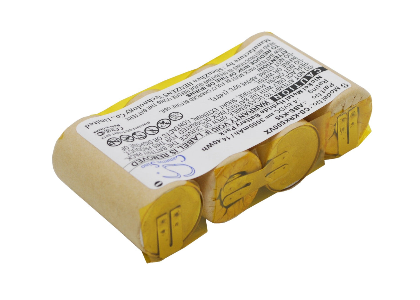 Replacement Battery for KARCHER  1.258-116.0 – Vacuum – 3000mAh / 14.40Wh / 4.8V