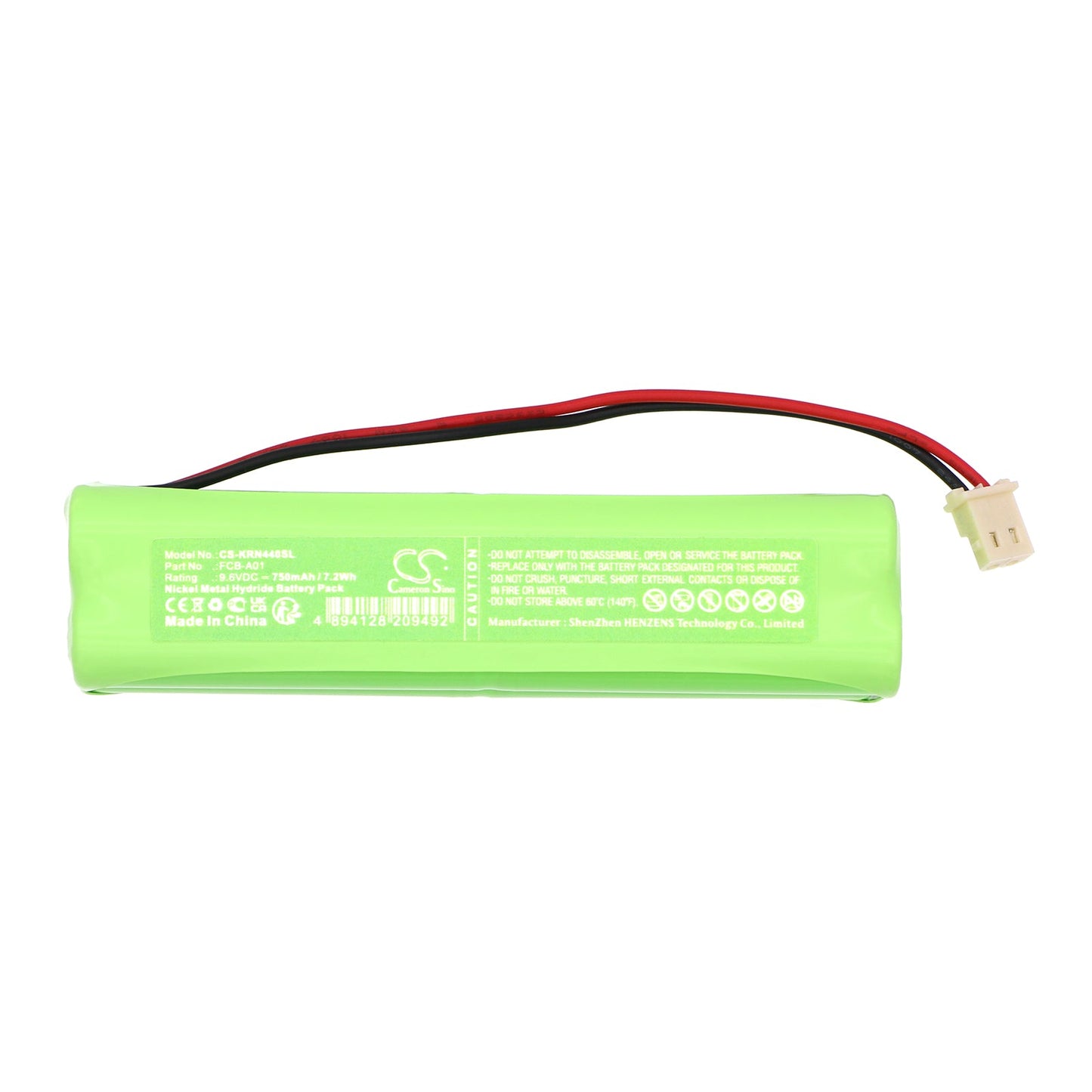 Replacement Battery for KERN  440 – Electronic Scales – 750mAh / 7.2Wh / 9.6V