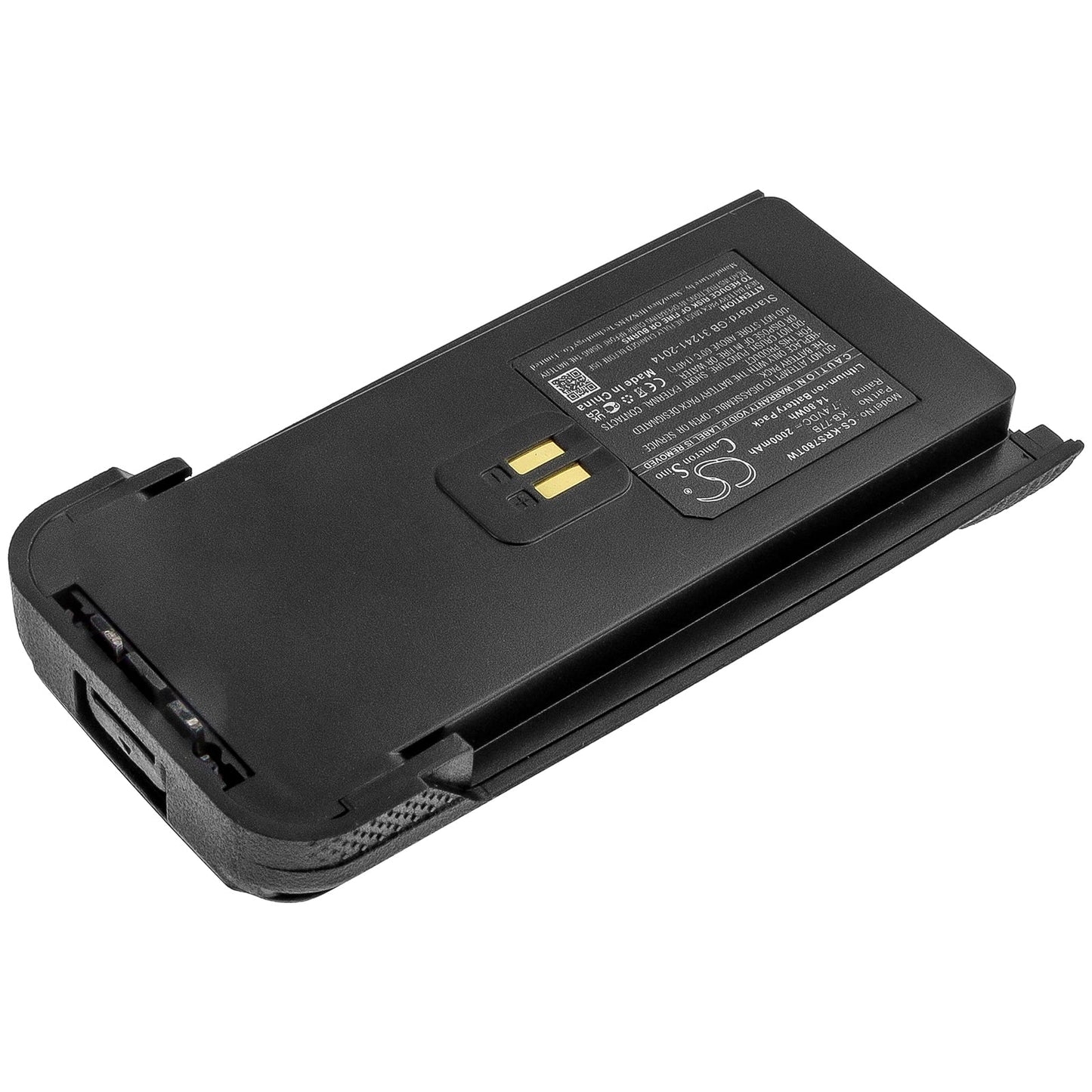 Replacement Battery for Kirisun  DP770 – Two-Way Radio – 2000mAh / 14.80Wh / 7.4V