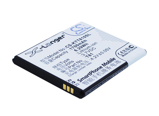 Replacement Battery for K-Touch T81 – Mobile, SmartPhone – 1700mAh / 3.7V