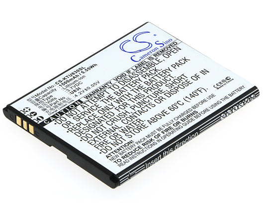 Replacement Battery for K-Touch U83t – Mobile, SmartPhone – 1500mAh / 3.7V