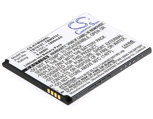 Replacement Battery for K-Touch S5 – Mobile, SmartPhone – 1800mAh / 3.7V
