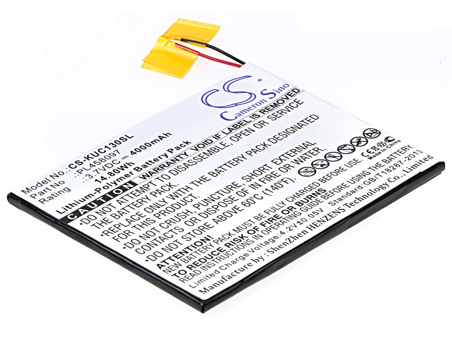 Replacement Battery for KURIO 7S – Tablet – 4000mAh / 3.7V - image 1