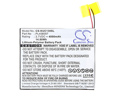 Replacement Battery for KURIO 7S – Tablet – 4000mAh / 3.7V - image 5