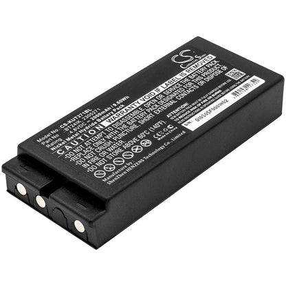 Replacement Battery for IKUSI  BERLINDE – Crane Remote Control – 2000mAh / 9.6Wh / 4.8V