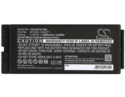 Replacement Battery for Iribarri | Ikusi iK3 – Crane Remote Control – 2000mAh / 4.8V