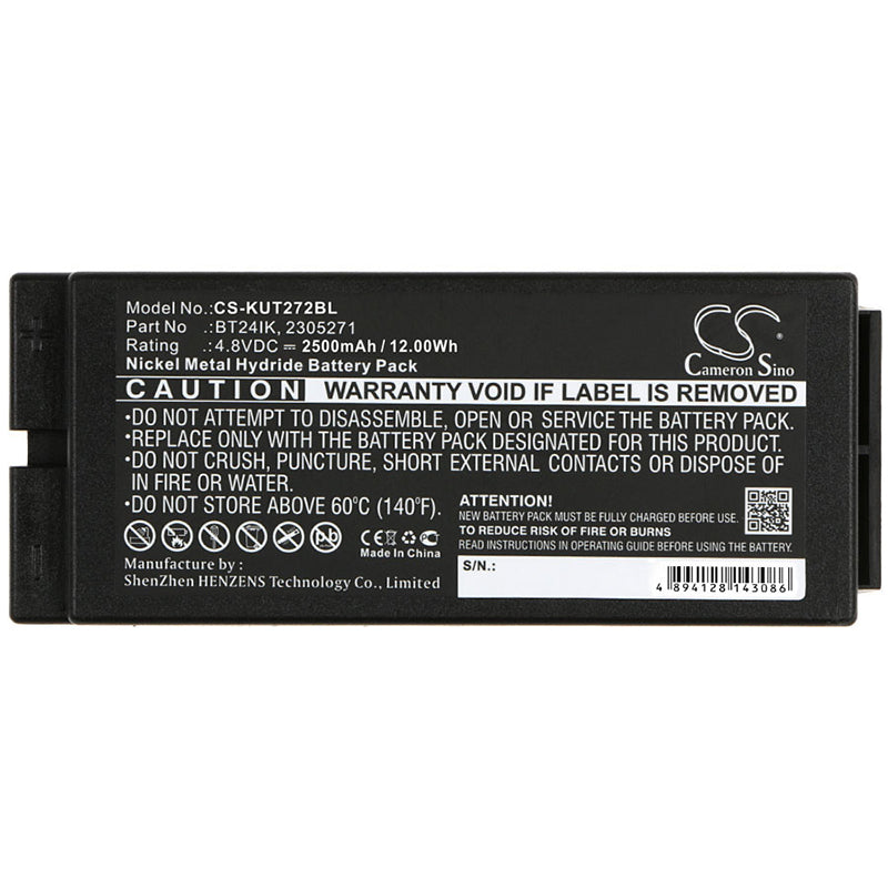Replacement Battery for IKUSI  BERLINDE – Crane Remote Control – 2500mAh / 12.00Wh / 4.8V