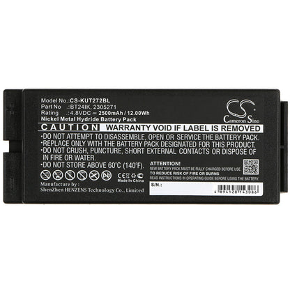 Replacement Battery for IKUSI  BERLINDE – Crane Remote Control – 2500mAh / 12.00Wh / 4.8V