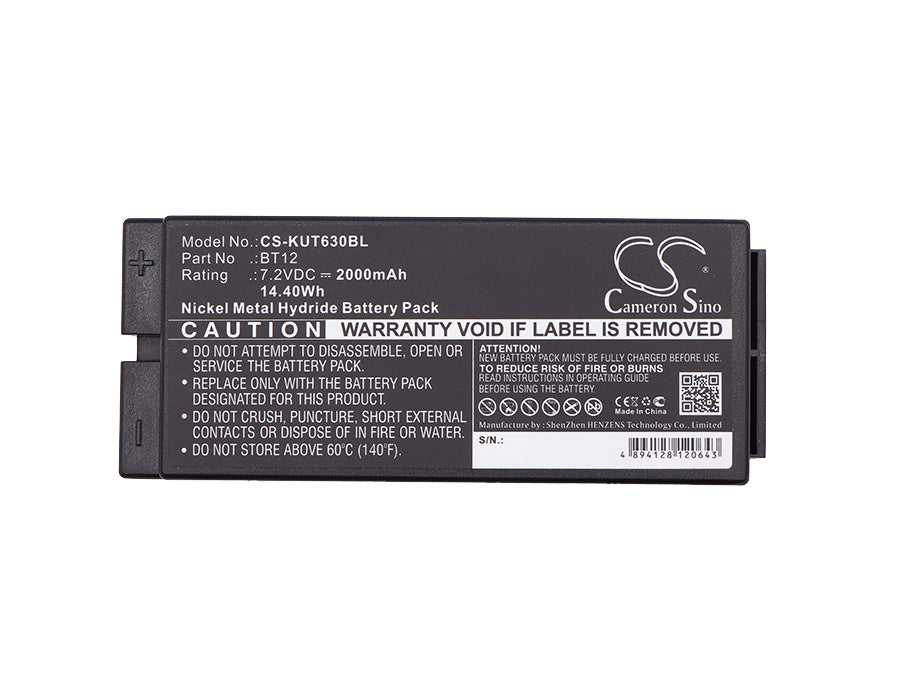 Replacement Battery for IKUSI  2303696 – Crane Remote Control – 2000mAh / 14.4Wh / 7.2V
