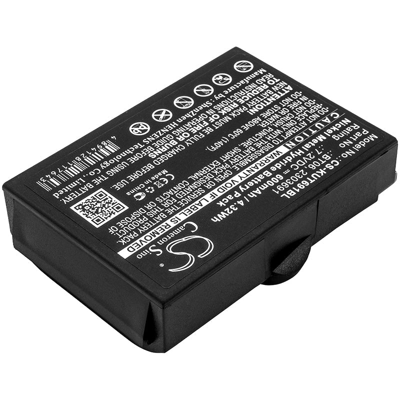 Replacement Battery for IKUSI  2303691 – Crane Remote Control – 600mAh / 4.32Wh / 7.2V