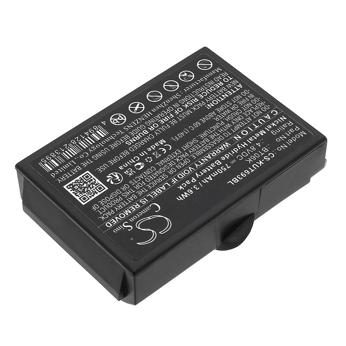 Replacement Battery for Ikusi 2303692 – Crane Remote Control – 750mAh / 4.8V