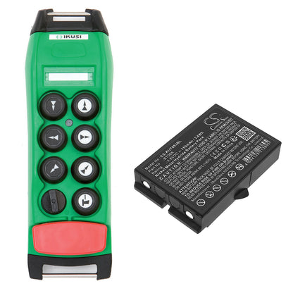 Replacement Battery for Ikusi 2303692 – Crane Remote Control – 750mAh / 4.8V