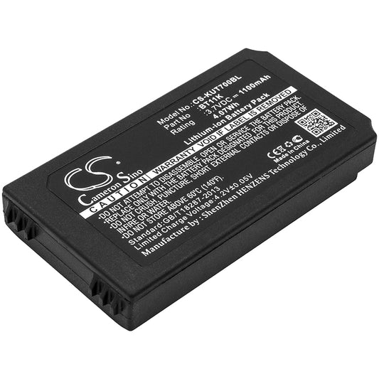 Replacement Battery for Ikusi | Konecranes T70/2 – Crane Remote Control – 1100mAh / 3.7V - image 1