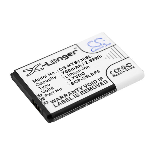 Replacement Battery for Kyocera JAX S1360 – Mobile, SmartPhone – 700mAh / 3.7V