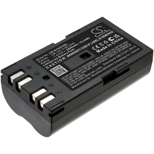 Replacement Battery for Keysight U5752A – Thermal Camera – 2600mAh / 7.4V