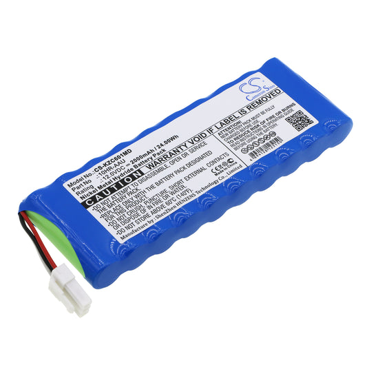 Replacement Battery for Suzuken | Kenz Cardico Kenz ECG 305 – Medical – 2000mAh / 12V