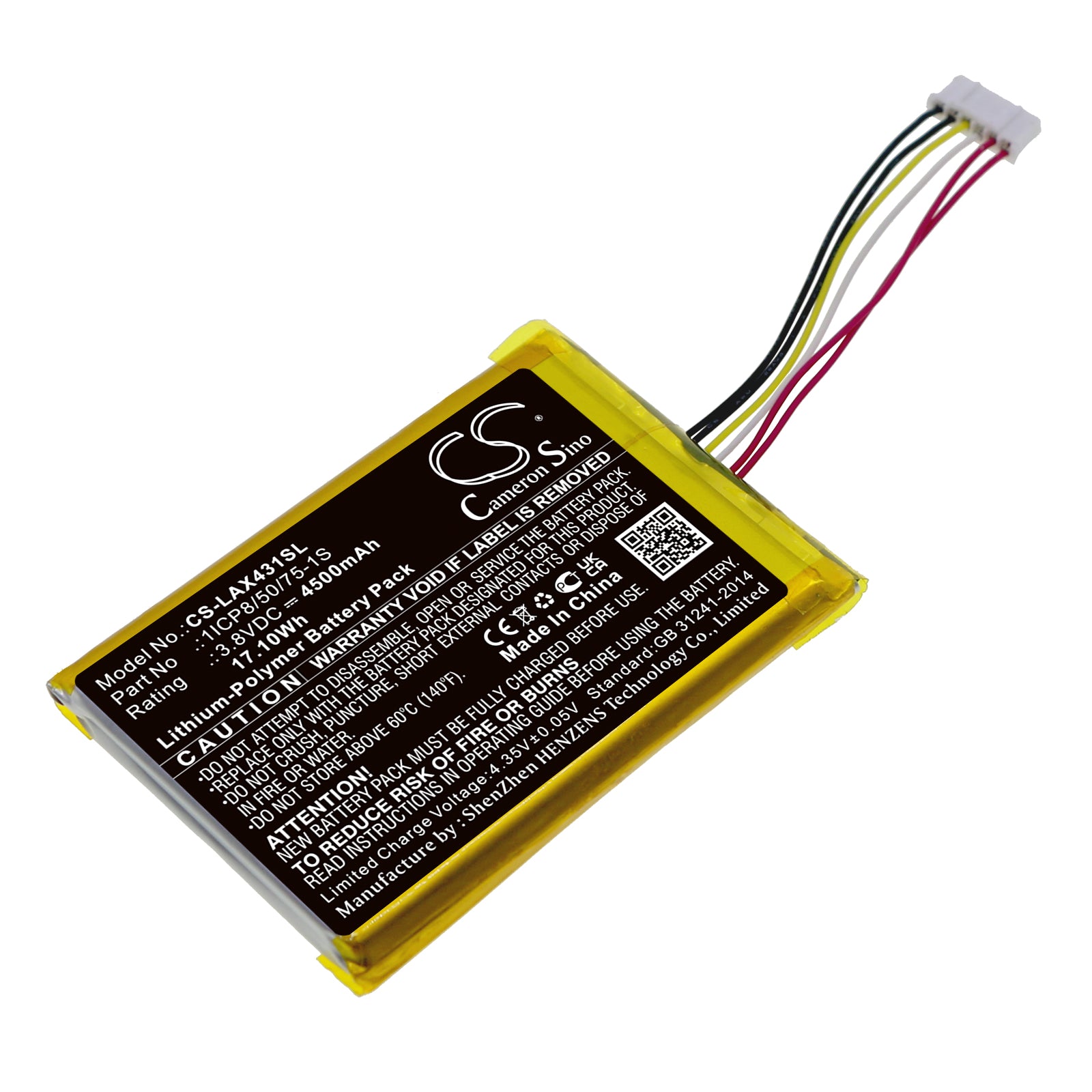 Replacement Battery for Launch X431 Pro Mini V3.0 – Diagnostic Scanner – 4500mAh / 3.8V - image 1