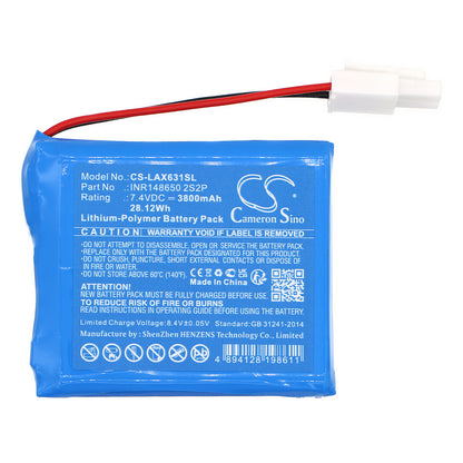 Replacement Battery for Launch X631 – Diagnostic Scanner – 3800mAh / 7.4V