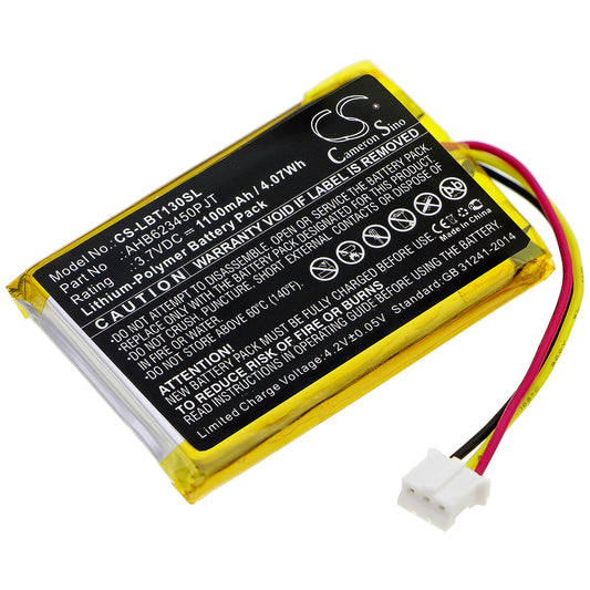 Replacement Battery for OKAYO | Listen Technologies Digital Pendant Transmitter – Wireless Headset – 1100mAh / 3.7V