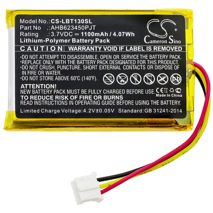 Replacement Battery for OKAYO  Digital Pendant Transmitter – Wireless Headset – 1100mAh / 4.07Wh / 3.7V