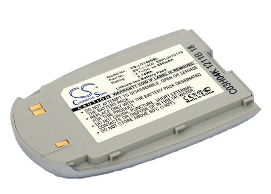 Replacement Battery for LG C1400 – Mobile, SmartPhone – 850mAh / 3.7V