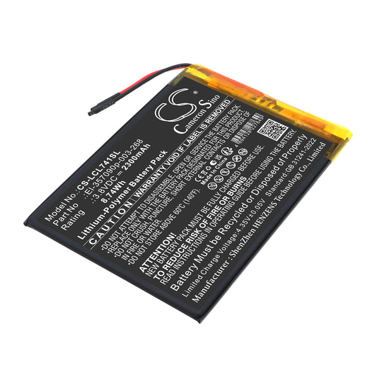 Replacement Battery for Logicom L-ement Tab 741 – Tablet – 2300mAh / 3.8V