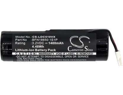 Replacement Battery for Silvercrest | Leifheit HG004476 – Vacuum – 1400mAh / 3.2V
