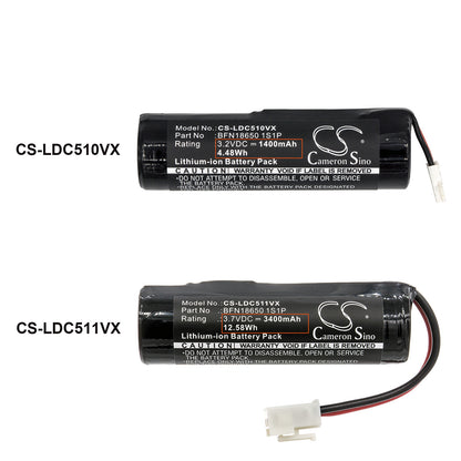 Replacement Battery for Silvercrest | Leifheit HG004476 – Vacuum – 3400mAh / 3.7V