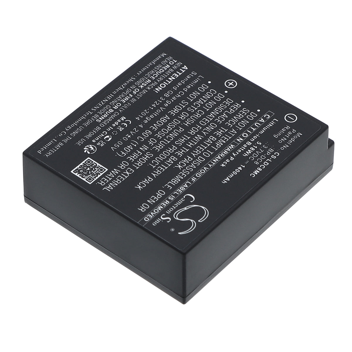 Replacement Battery for Leica X1 – Camera – 1400mAh / 3.7V
